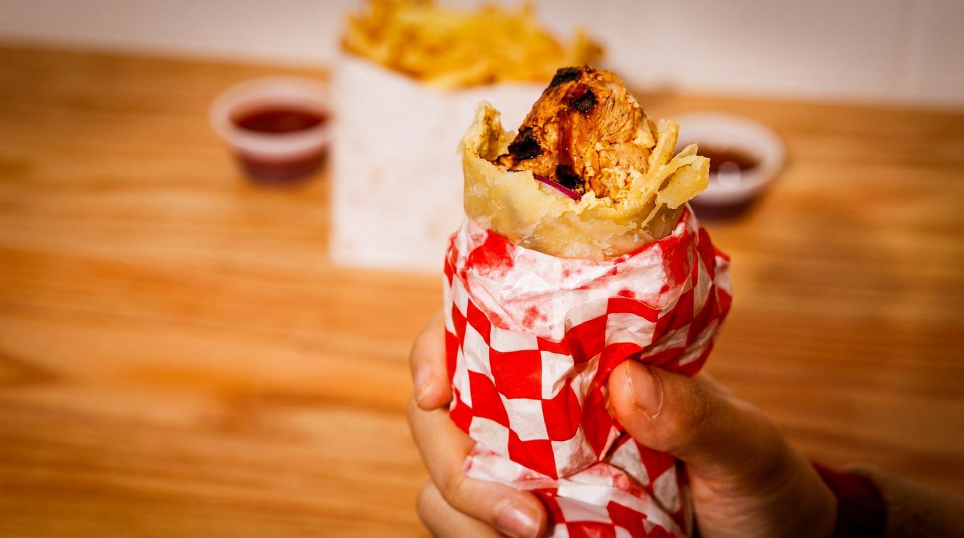 What is a paratha roll?